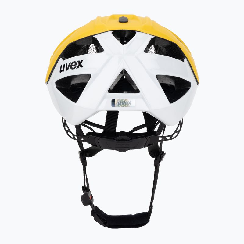 Bike helmet UVEX Quatro CC sunbee/white matt 4