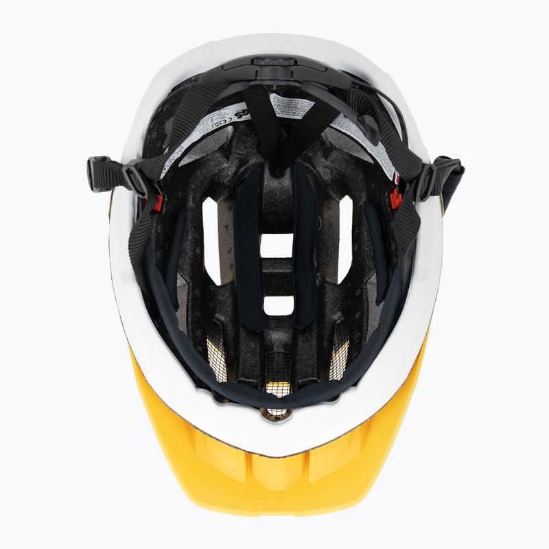 Bike helmet UVEX Quatro CC sunbee/white matt 5