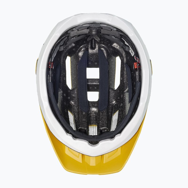 Bike helmet UVEX Quatro CC sunbee/white matt 5