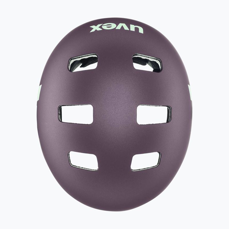 Children's bike helmet UVEX Kid 3 CC purple/green 41/4/972/18/15 9