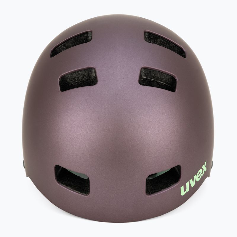 Children's bike helmet UVEX Kid 3 CC purple/green 41/4/972/18/15 2