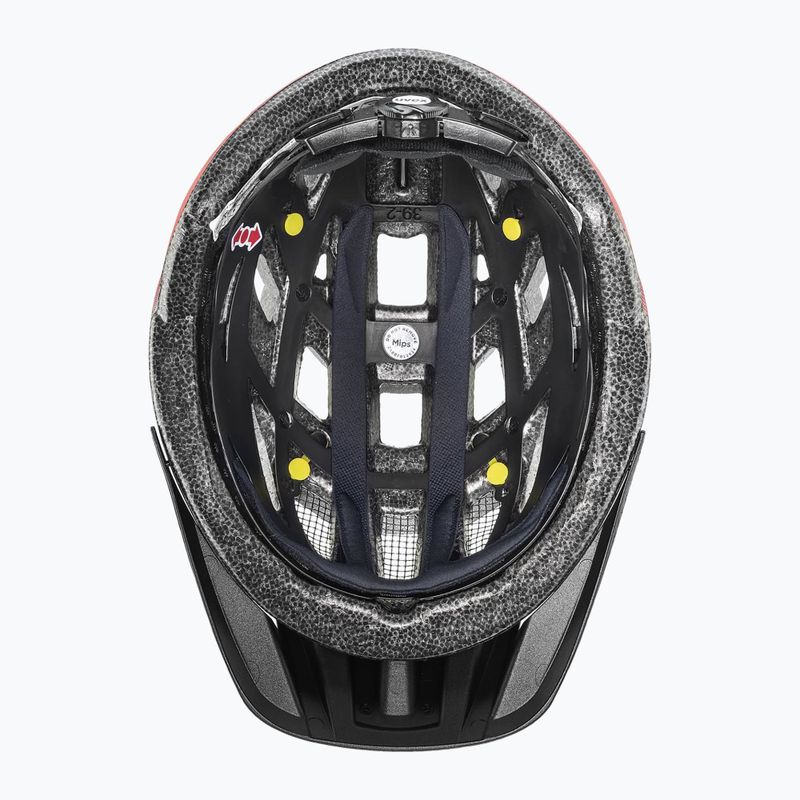 UVEX Urban I-vo CC MIPS bike helmet black-red 41/0/613/06/17 10