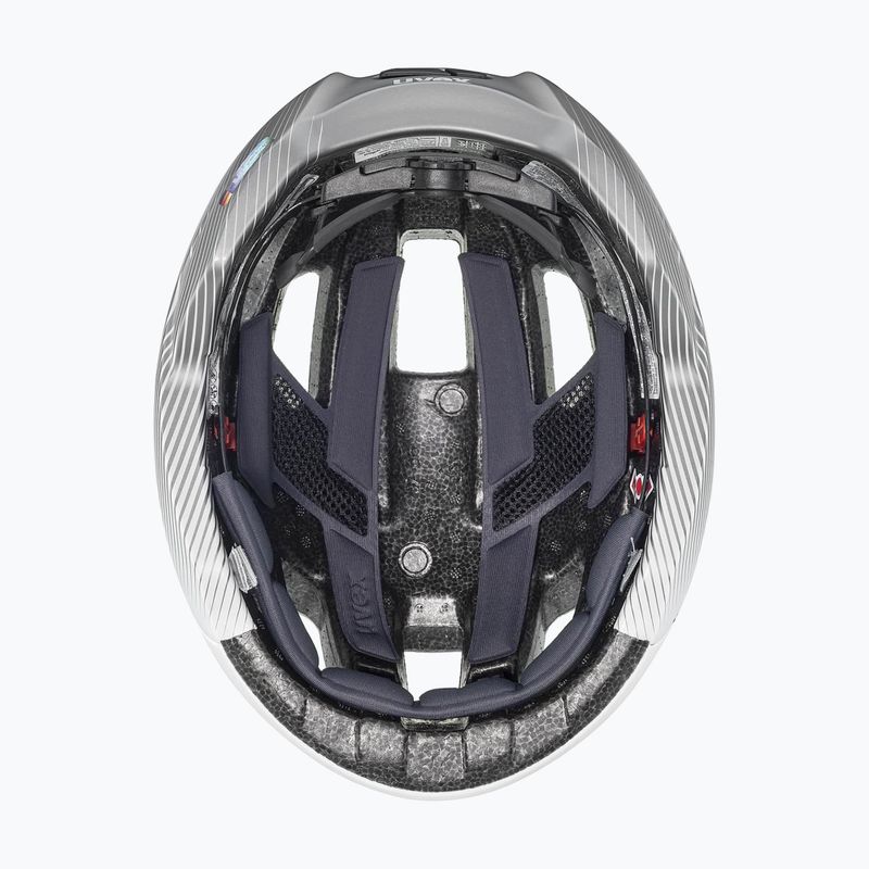 Women's bicycle helmet UVEX Rise CC WE white/grey 41/0/034/03/15 10