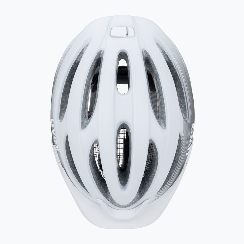 Bicycle helmet UVEX True CC WE white/grey matt 6