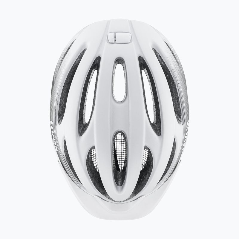 Bicycle helmet UVEX True CC WE white/grey matt 4