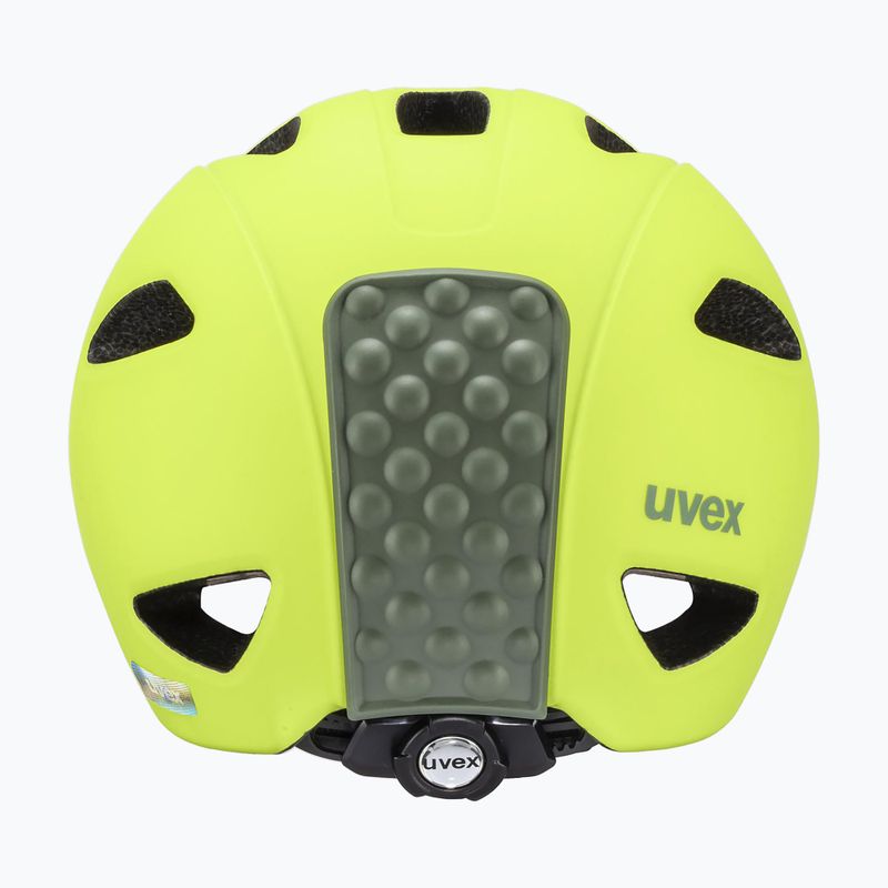 UVEX children's bike helmet Oyo neon yellow/moss green matt 8