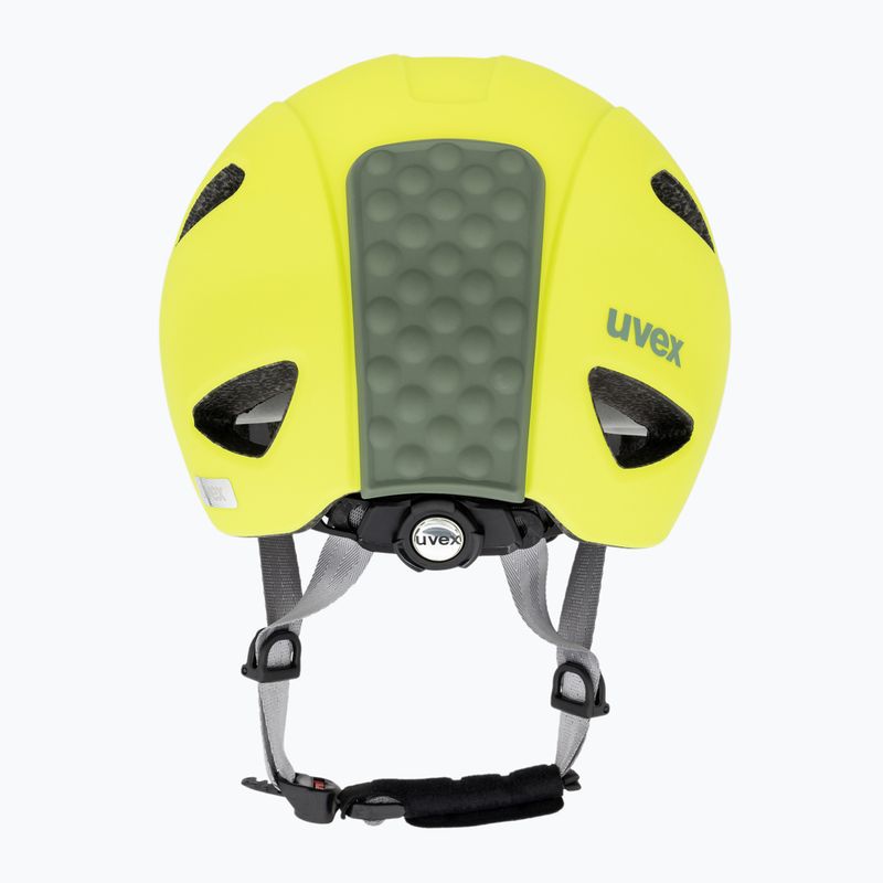 UVEX children's bike helmet Oyo neon yellow/moss green matt 3