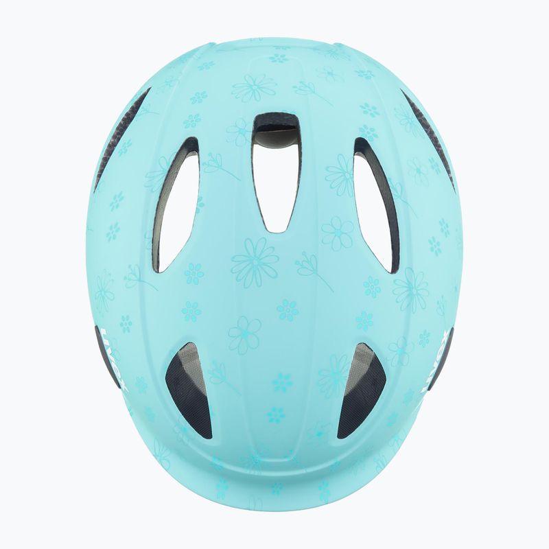 UVEX children's bike helmet Oyo Style flowers cyan matt 9