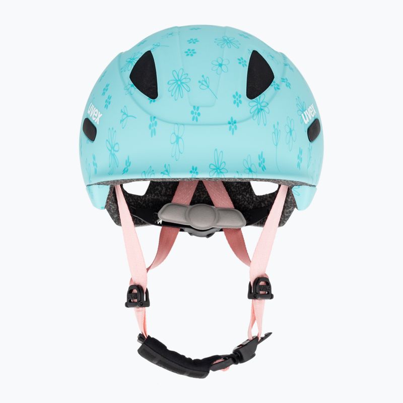 UVEX children's bike helmet Oyo Style flowers cyan matt 2