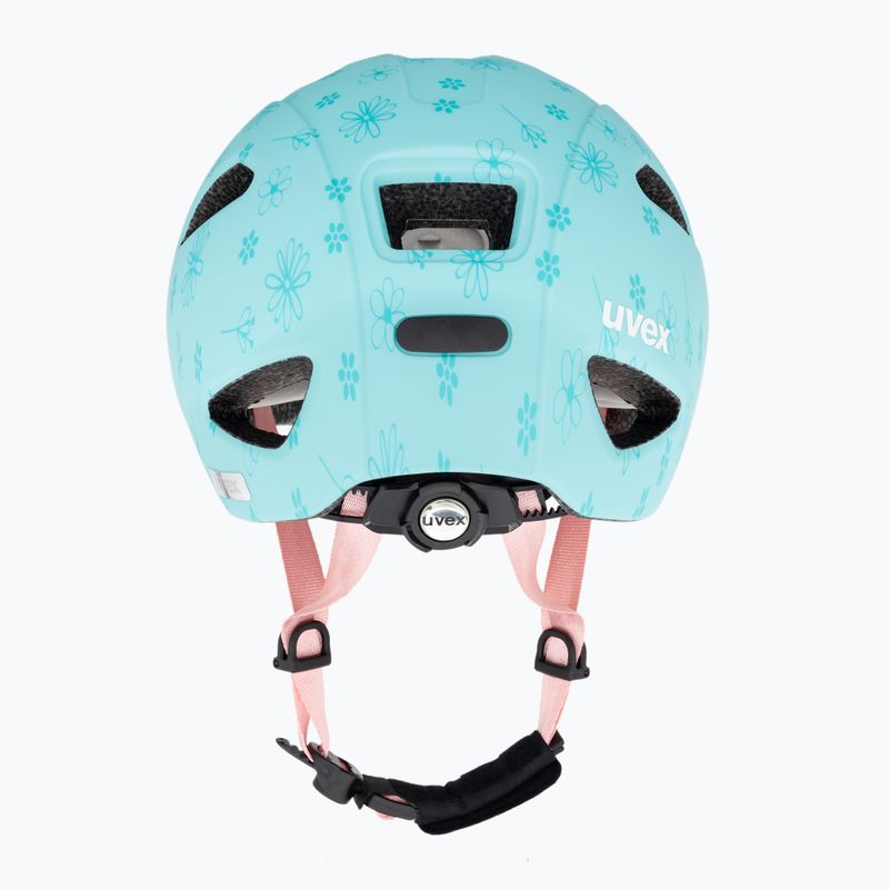 UVEX children's bike helmet Oyo Style flowers cyan matt 3