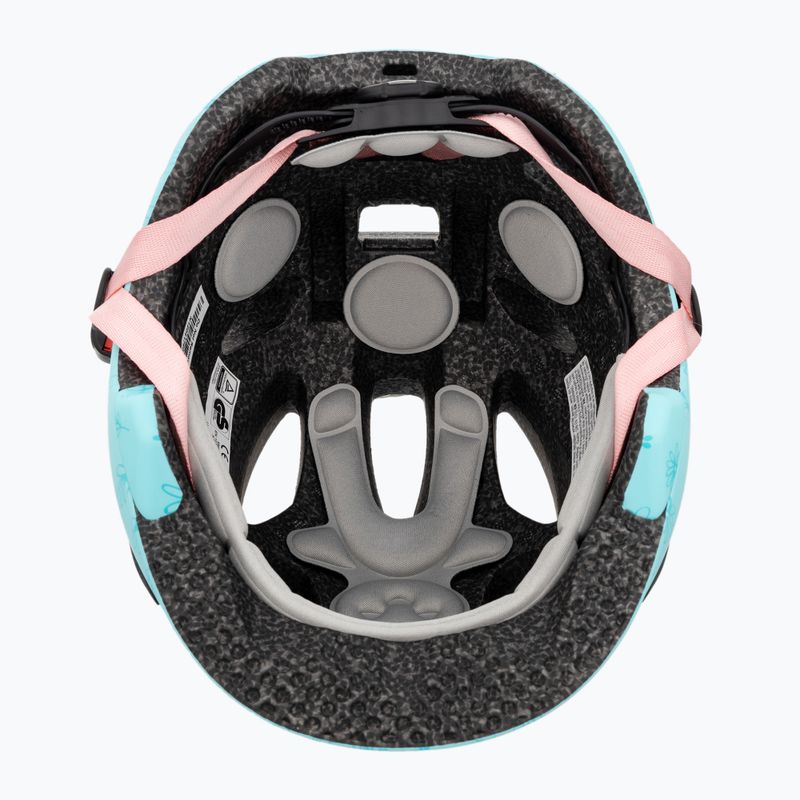 UVEX children's bike helmet Oyo Style flowers cyan matt 5