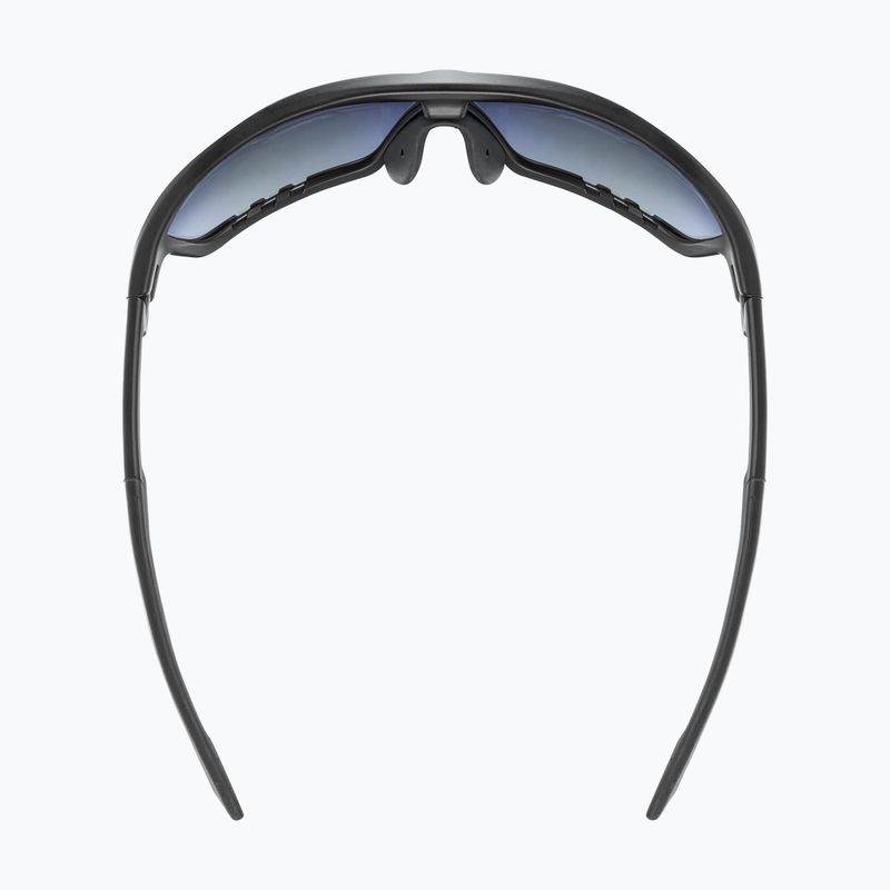 UVEX Sportstyle 706 black matt/mirror blue sunglasses 5