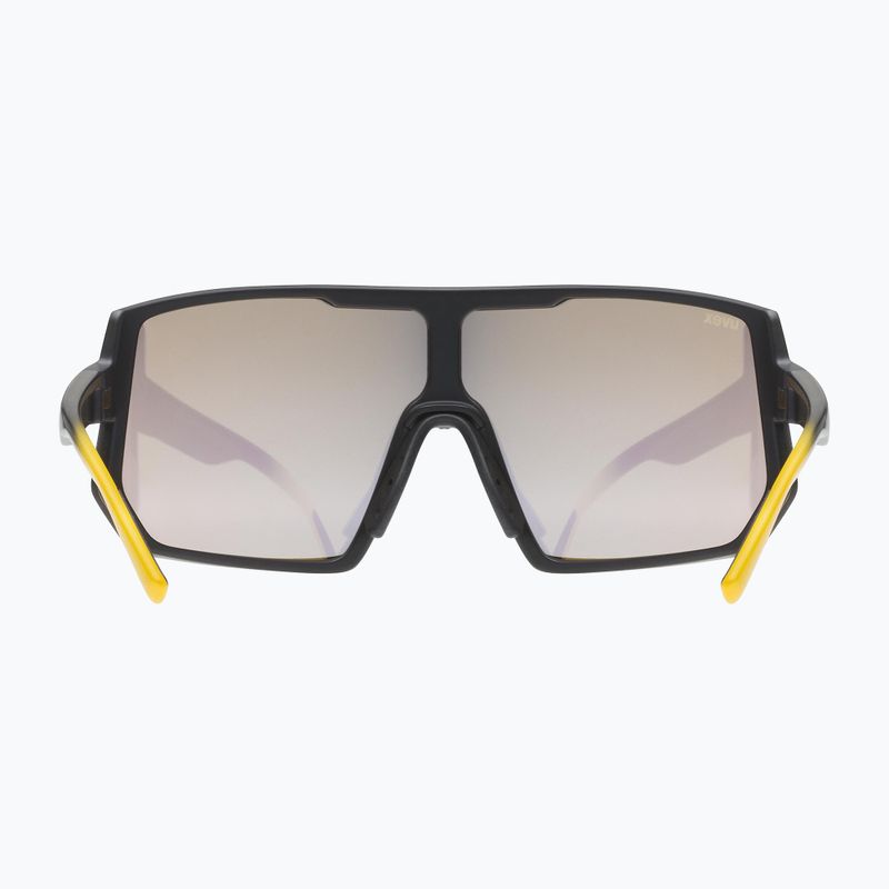 UVEX Sportstyle 235 sunbee black mat/mirror yellow cycling glasses 53/3/003/2616 5