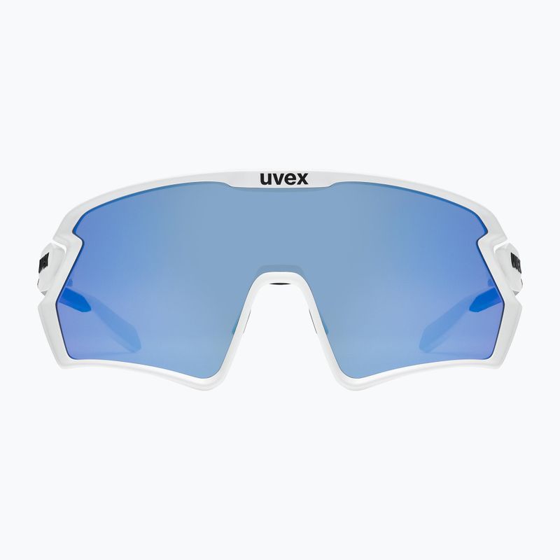 UVEX Sportstyle 231 2.0 white mat/mirror blue cycling goggles 53/3/026/8806 6