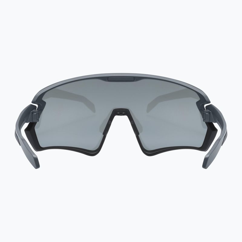 UVEX Sportstyle 231 2.0 grey black mat/mirror silver cycling glasses 53/3/026/2506 9