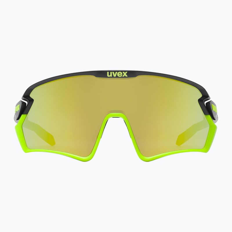 UVEX Sportstyle 231 2.0 black yellow mat/mirror yellow cycling goggles 53/3/026/2616 6