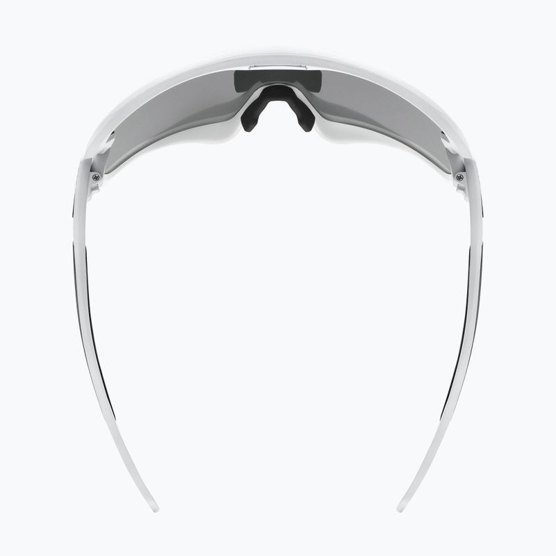 UVEX Sportstyle 231 2.0 cloud white mat/mirror silver cycling glasses 53/3/026/8116 8