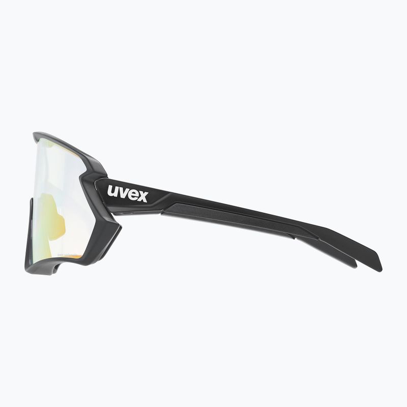 UVEX Sportstyle 231 2.0 V cycling goggles black mat/litemirror red 53/3/028/2203 3