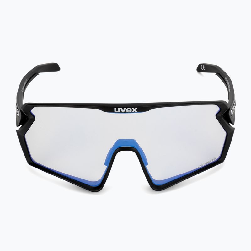UVEX Sportstyle 231 2.0 V cycling goggles black mat/litemirror blue 53/3/028/2204 3