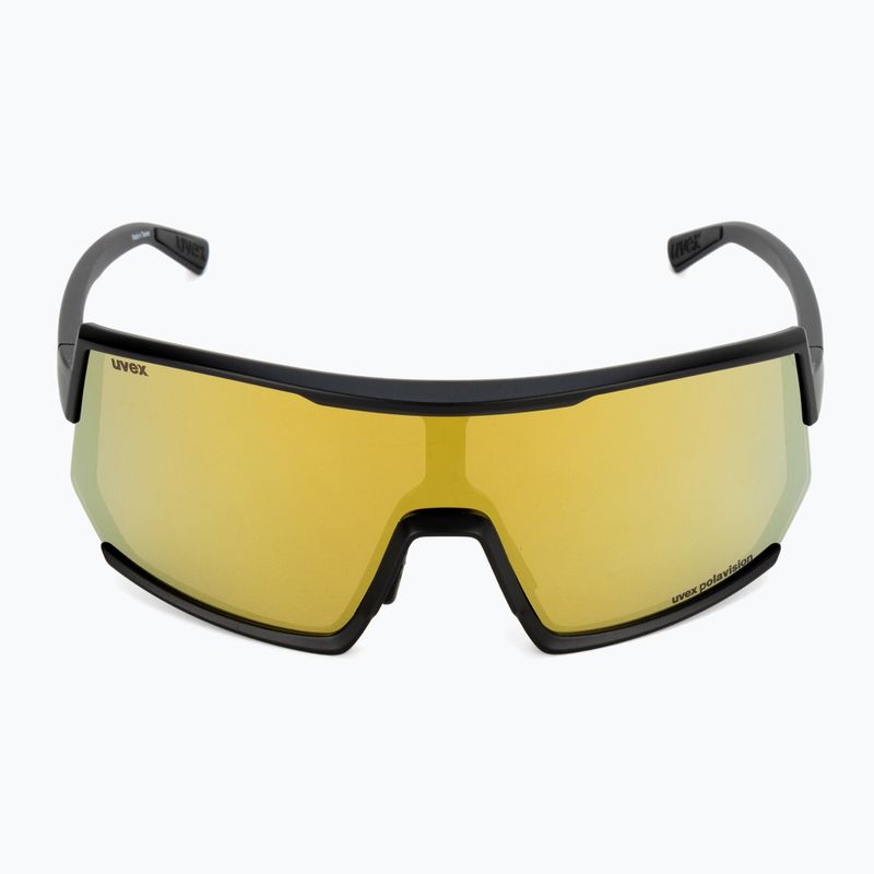 Bicycle goggles UVEX Sportstyle 235 P black mat/mirror yellow 53/3/032/2230 3