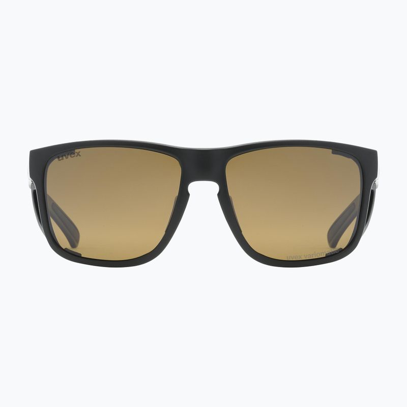 UVEX Sportstyle 312 VPX black mat/brown sunglasses 53/3/033/2261 6