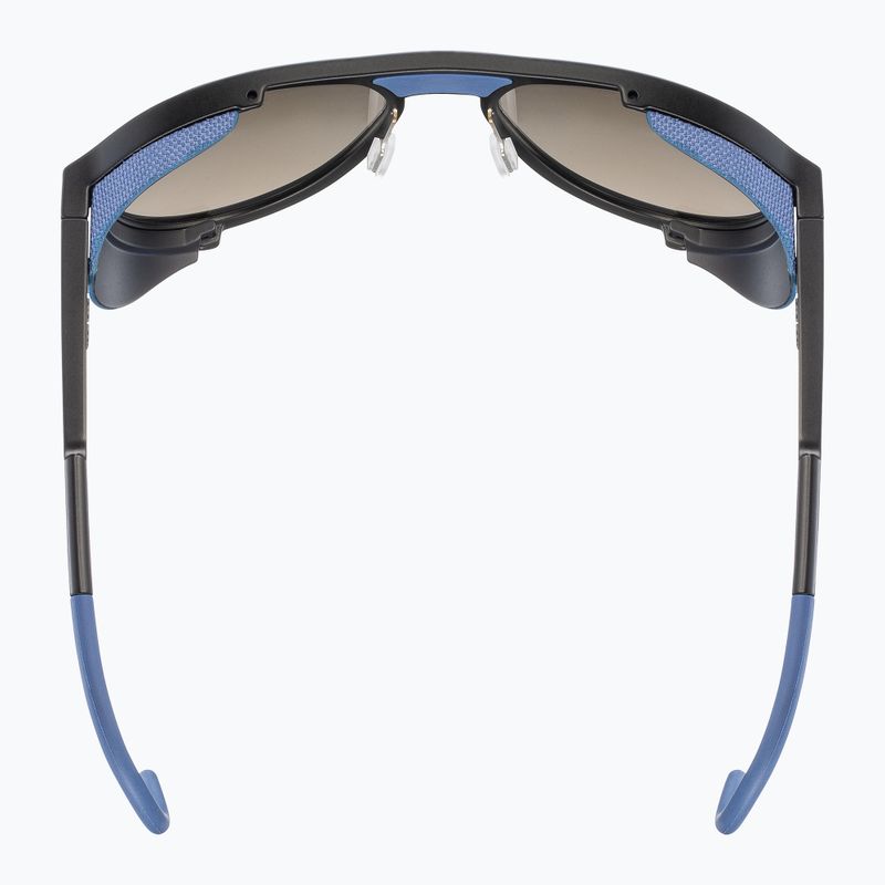 UVEX Mtn Classic CV black matt/mirror blue sunglasses 4
