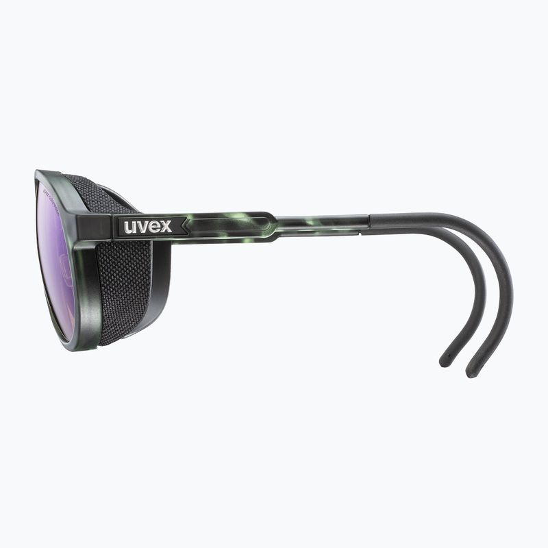 UVEX Mtn Classic CV green mat tortoise/mirror green sunglasses 53/3/034/7770 3