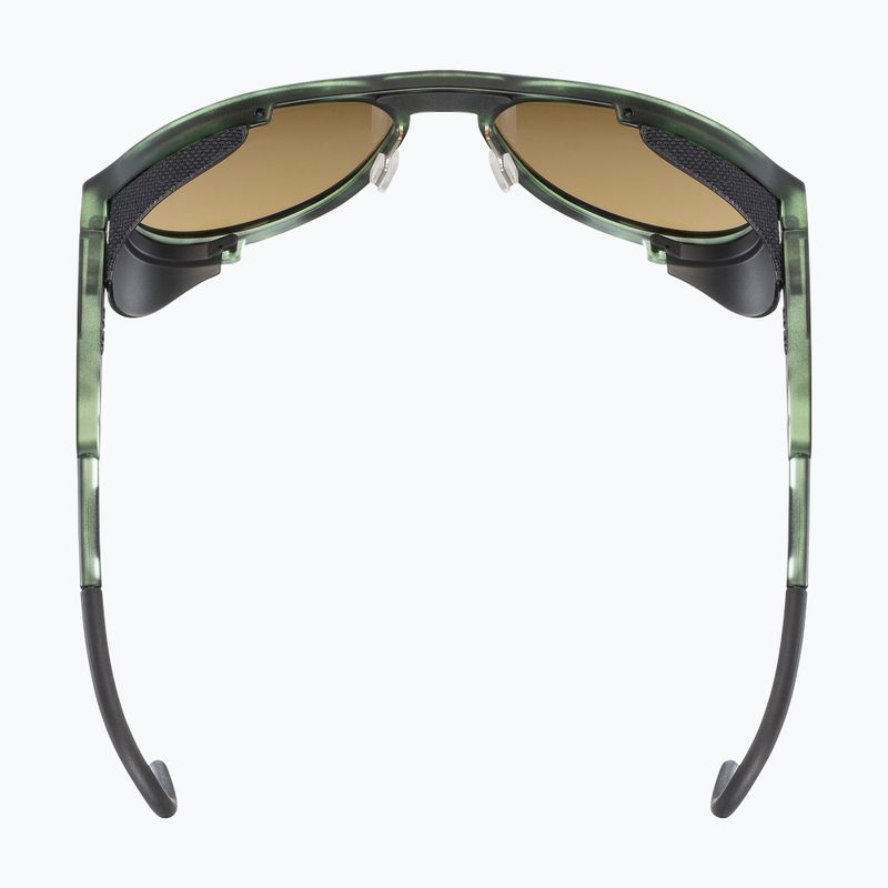 UVEX Mtn Classic CV green mat tortoise/mirror green sunglasses 53/3/034/7770 4