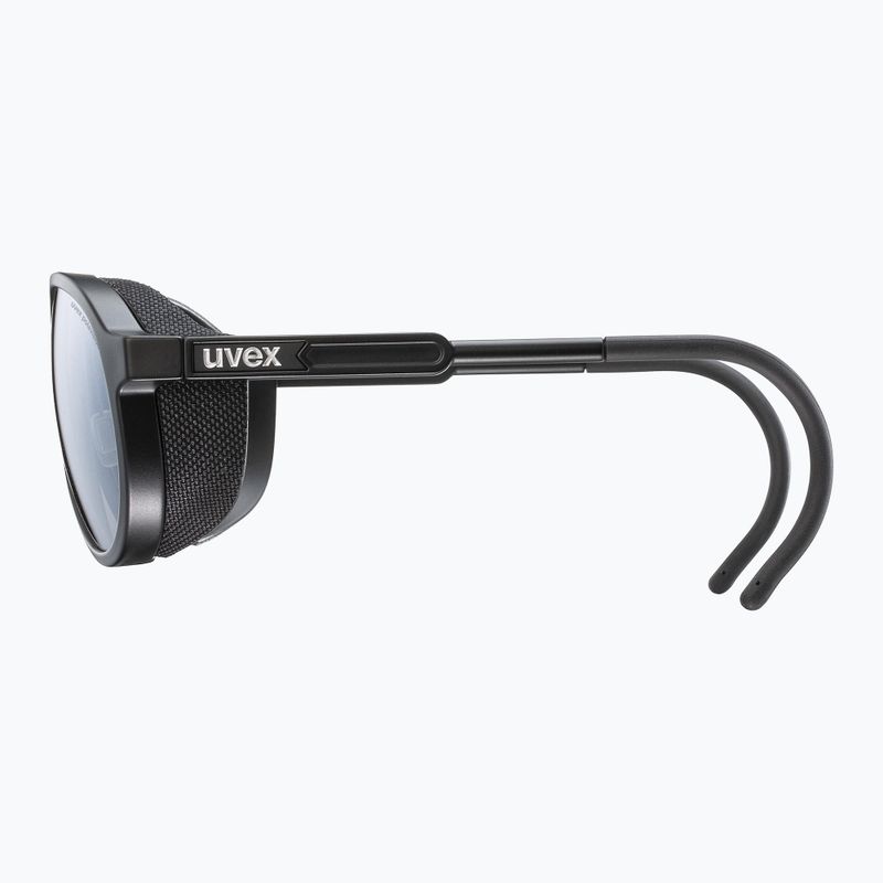 UVEX Mtn Classic P black matt/mirror silver sunglasses 5