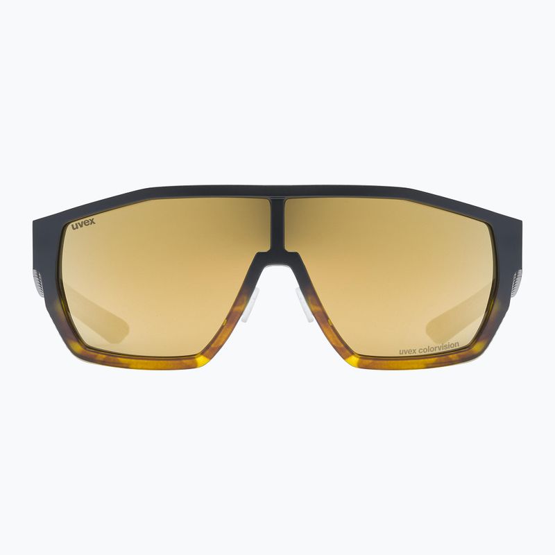 UVEX Mtn Style CV havanna matt fade/mirror champagne sunglasses 2