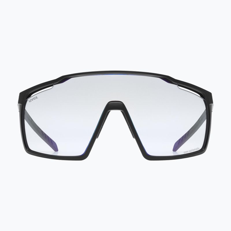 UVEX Mtn Perform V black matt/litemirror blue sunglasses 2