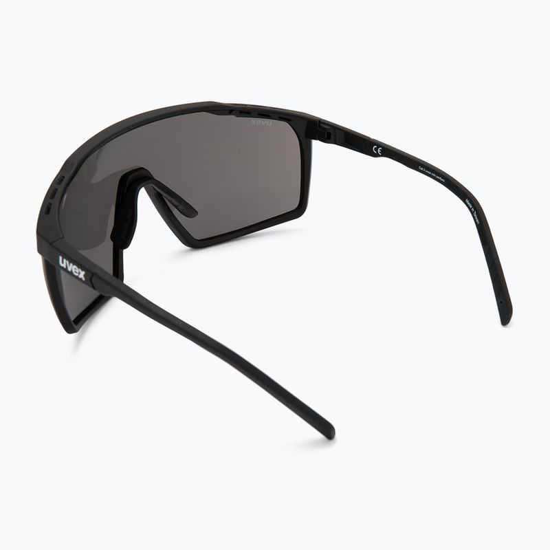 UVEX Mtn Perform black matt/mirror silver sunglasses 2