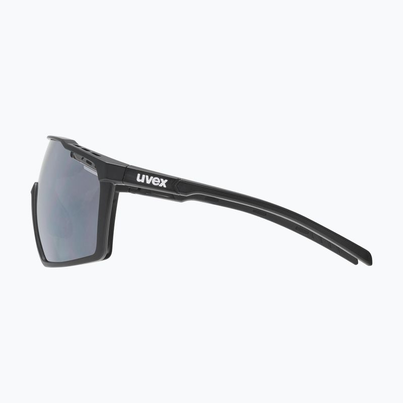 UVEX Mtn Perform black matt/mirror silver sunglasses 5