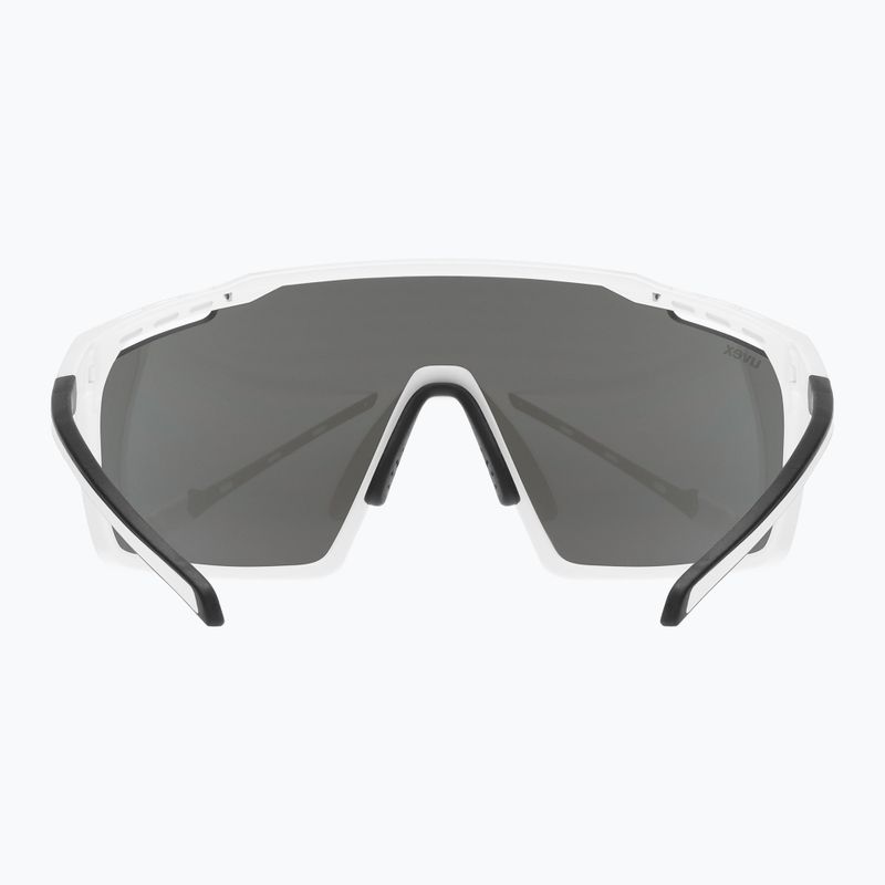 UVEX Mtn Perform white mat/mirror silver sunglasses 3