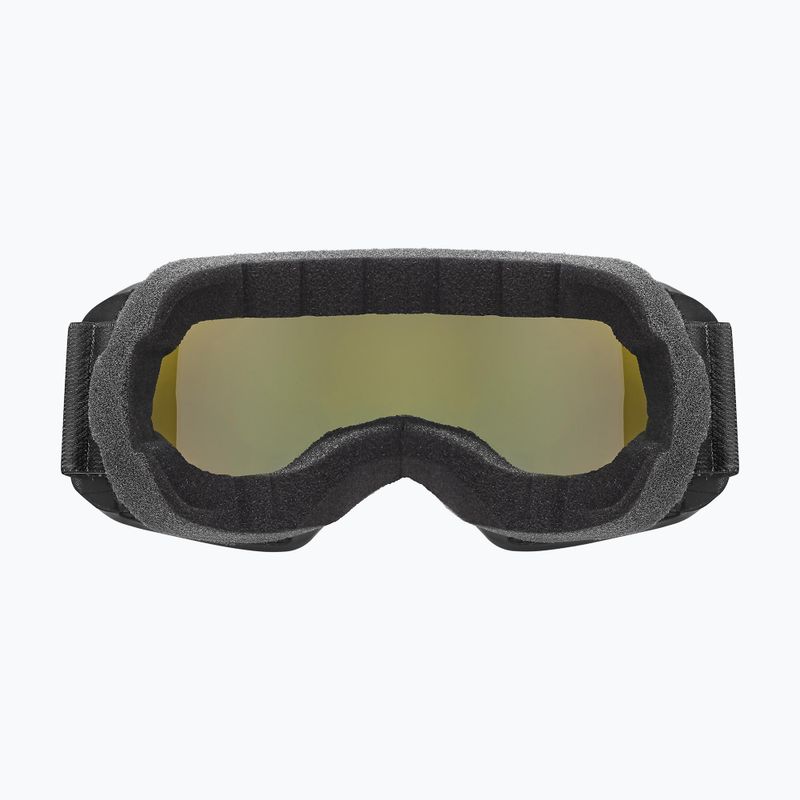 UVEX Xcitd CV ski goggles black matt/mirror blue green 3