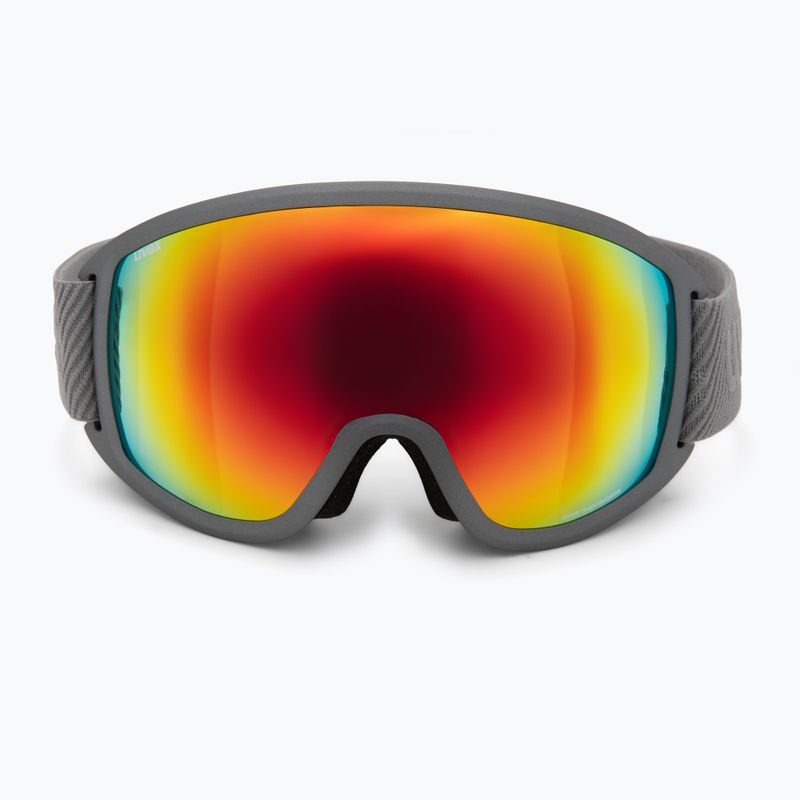 Ski goggles UVEX Topic rhino matt/mirror rainbow rose 2
