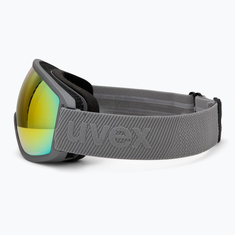 Ski goggles UVEX Topic rhino matt/mirror rainbow rose 4