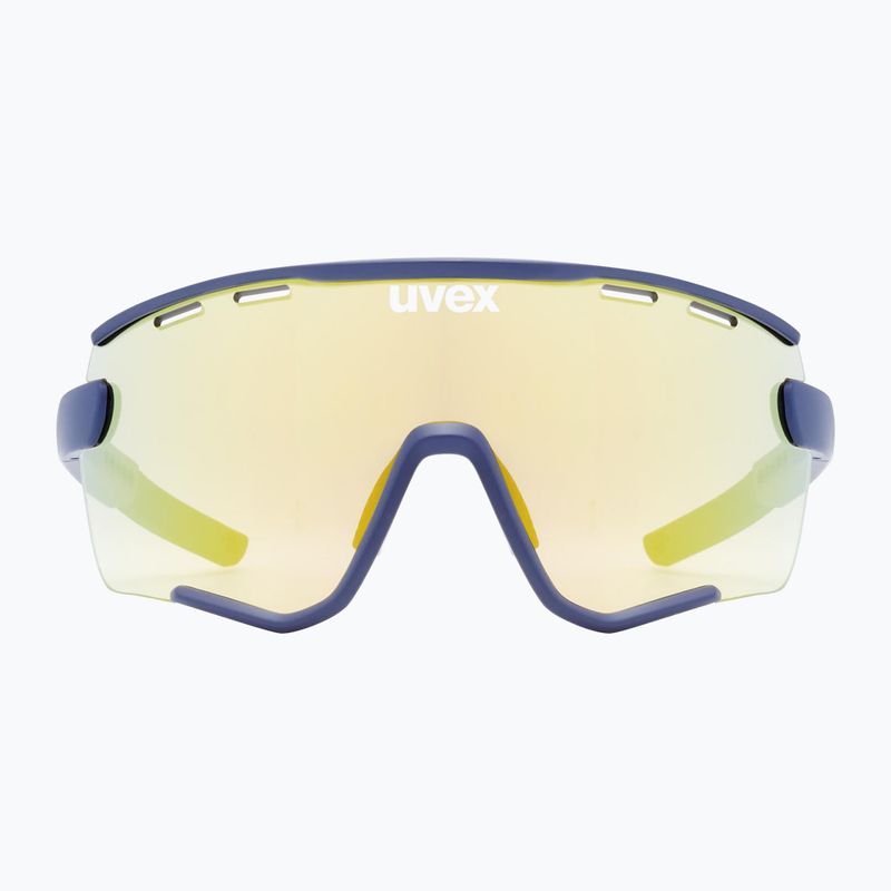 UVEX Sportstyle 236 Set blue matt/mirror yellow/clear sunglasses 2