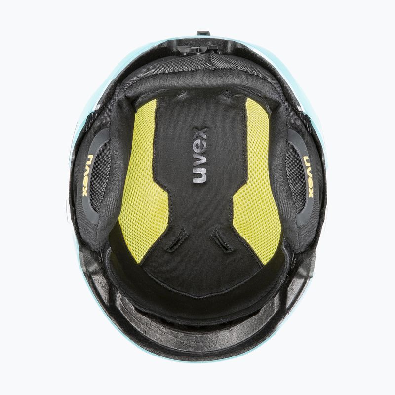 Children's ski helmet UVEX Viti Jr turquoise rabbit 5