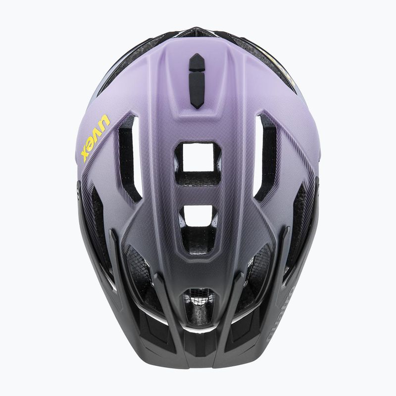 Bike helmet UVEX Quatro CC lilac/black matt 9