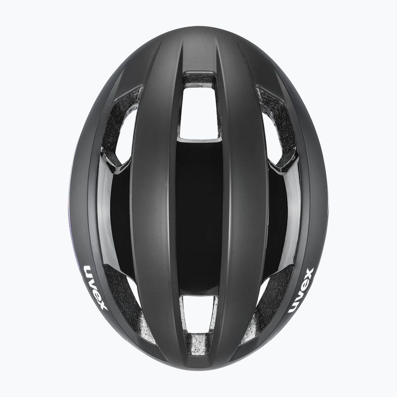 Bike helmet UVEX Rise Pro MIPS black/galaxy matt 9