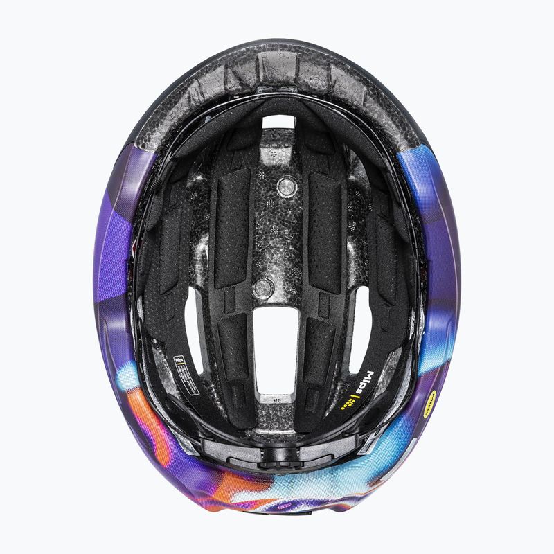 Bike helmet UVEX Rise Pro MIPS black/galaxy matt 10