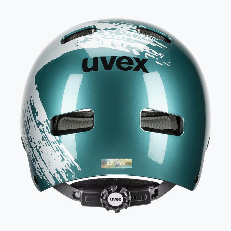 Kid helmet UVEX Kid 3 teal / silver 3
