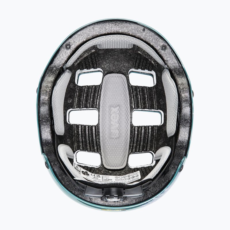 Kid helmet UVEX Kid 3 teal / silver 4