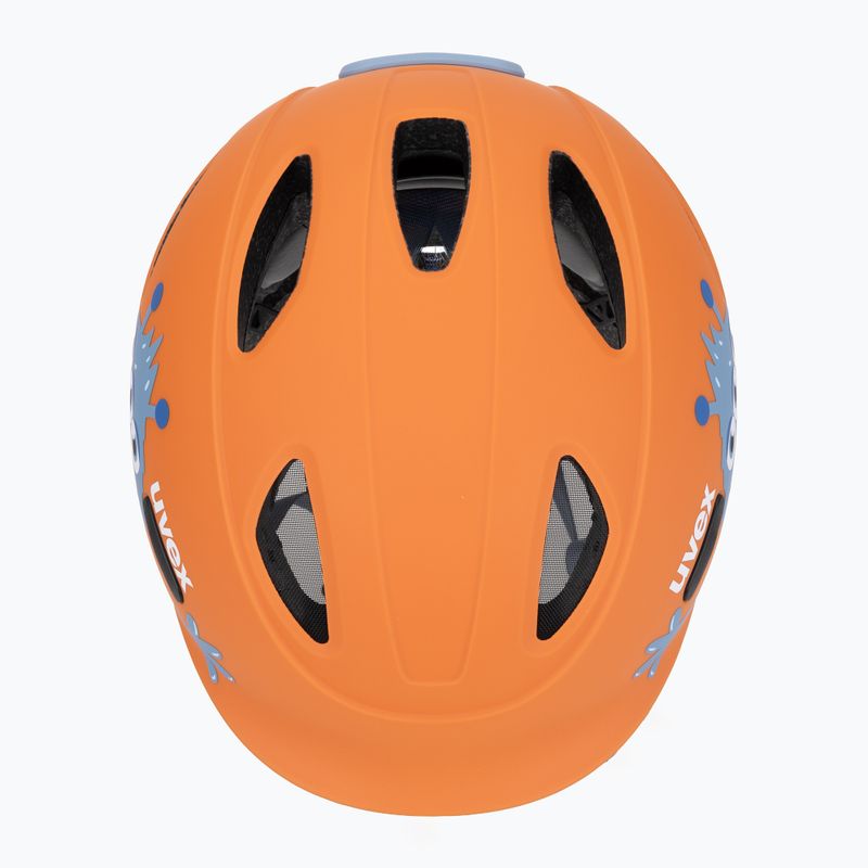 UVEX Oyo Style monster papaya matt children's bike helmet 6