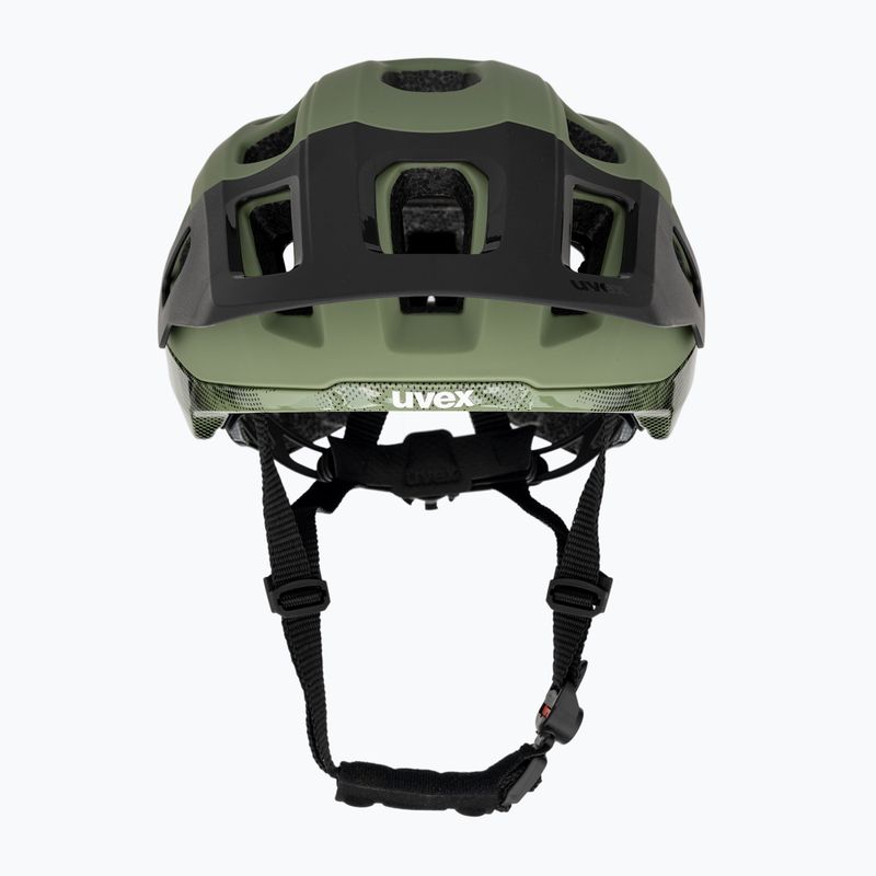 UVEX React MIPS bike helmet moss green/black matt 2
