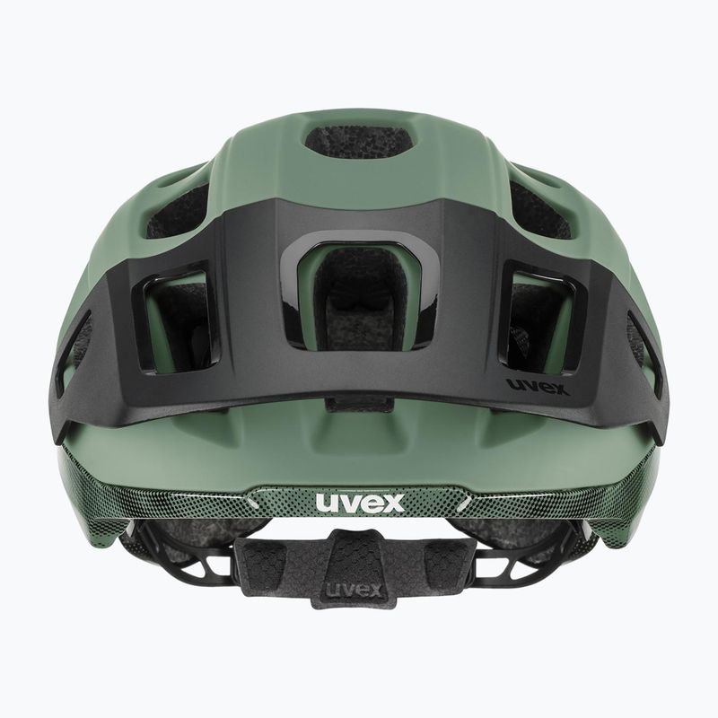 UVEX React MIPS bike helmet moss green/black matt 7