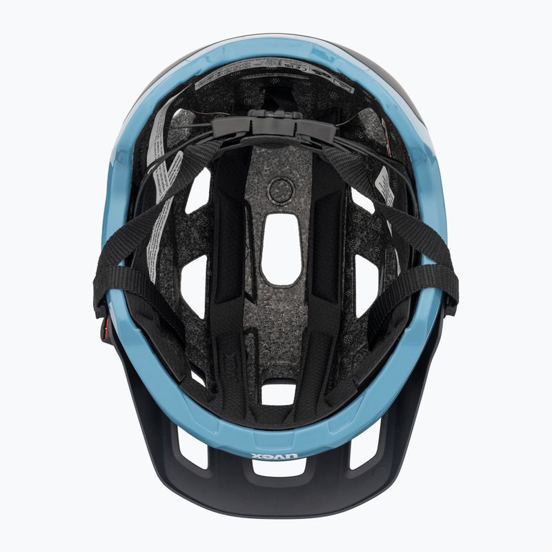 UVEX React deep space/azure matt bikehelmet 5