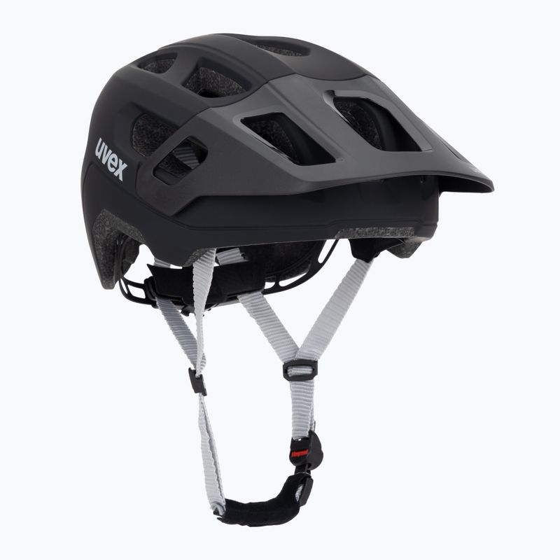 Children's bike helmet UVEX React MIPS Jr black matte