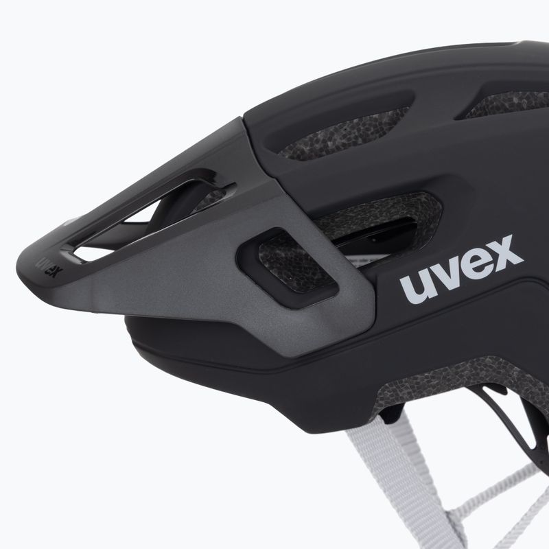 Children's bike helmet UVEX React MIPS Jr black matte 7